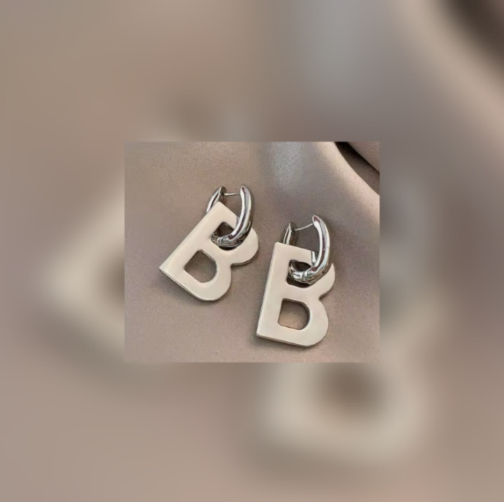 Silver B Earrings